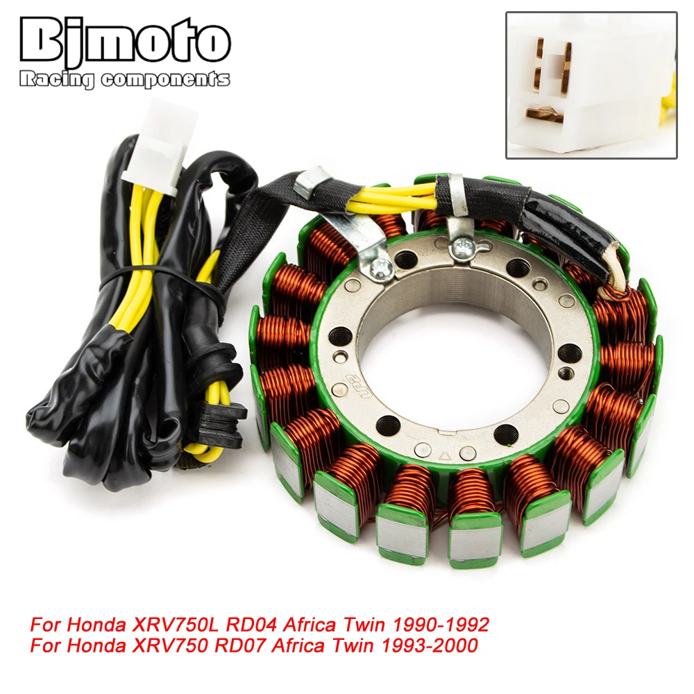 

Stator Coil For Honda XRV750L RD04 Africa Twin 1990-1992 XRV750 RD07 Africa Twin 1993-2000 31120-MV1-004 31120-MY1-004