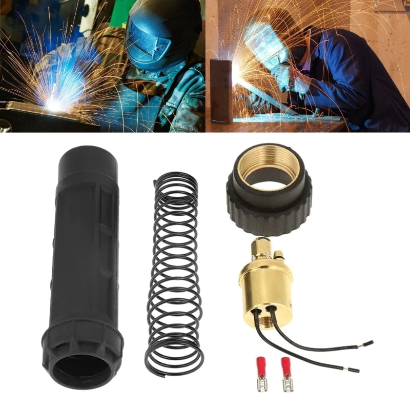 

Euro Fitting Connector Brass CO2 Mig Welding Torch Adaptor Conversion Kit Set Flamethrower M4YD