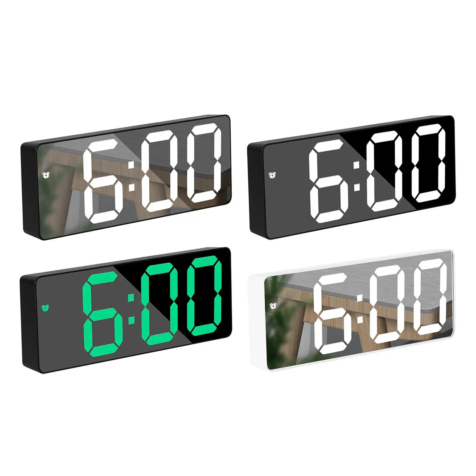 Snooze Large Display Seniors Heavy Sleepers Table Voice Cont