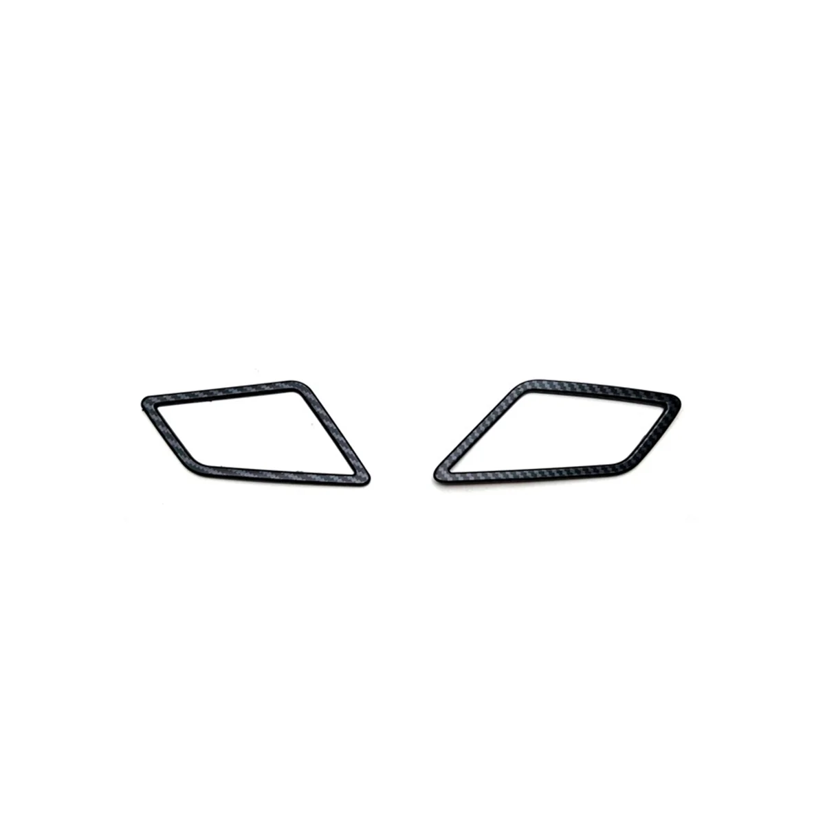 

Car Carbon Fiber Dashboard Side Upper Air Vent Housing Outlet Frame Cover Trim for Mitsubishi Outlander 2022 2023