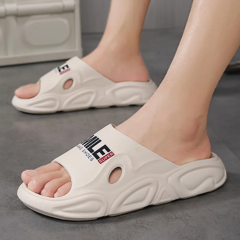 Летние мужские тапочки с винтовкой на подошве. Высококачественная повседневная