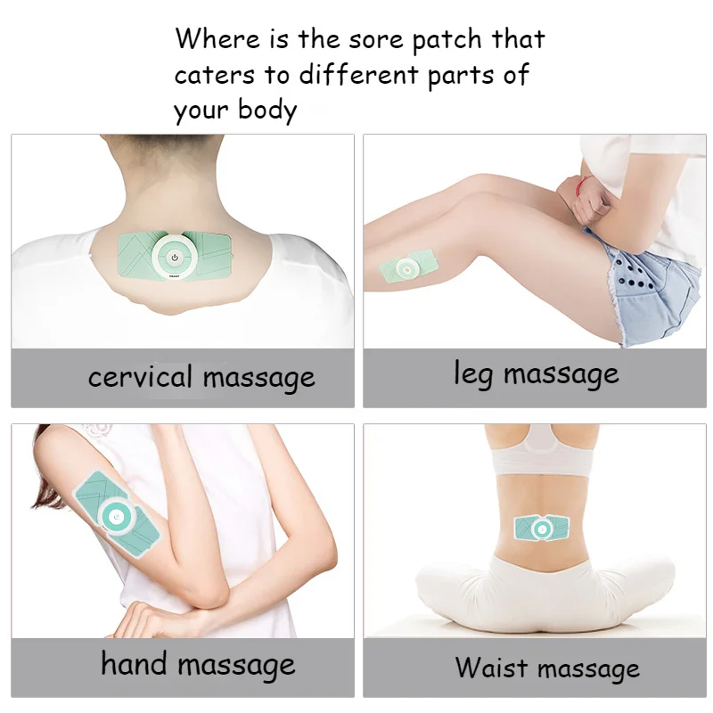 

Xiaomi Mijia Многофункциональный импульсный портативный Электрический мини-массажер для шеи интеллектуальный инструмент для здоровья живота у...