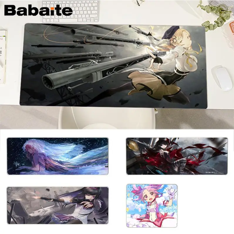 

Puella Magi Madoka Magica 2020 New Large Mouse Pad PC Computer Mat Size For Keyboards Mat Mousepad For Boyfriend Gift
