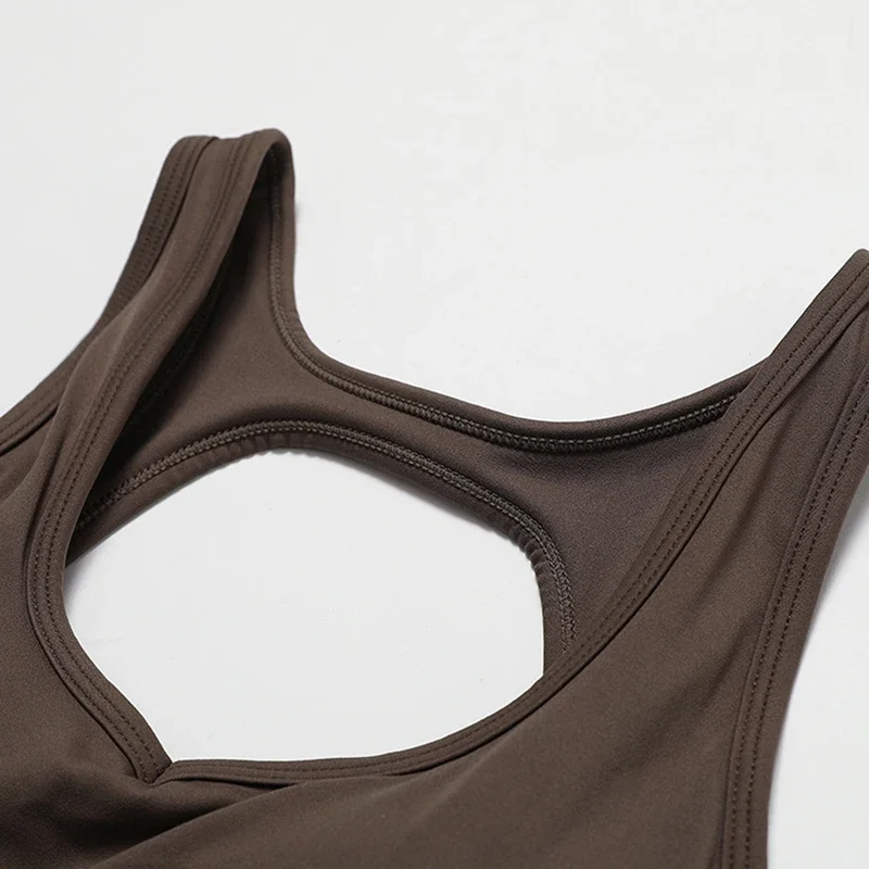 Женский комбинезон для йоги WISRUNING с вырезами на спине расклешенные брюки трико