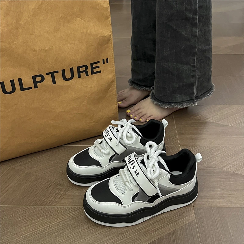 

2023 Woman Platform Sneakers Fashion Casual Shoes Sneakers Female Shoes Thick Soles Running Shoes Woman Vulcanized Shoes