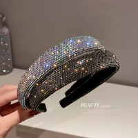 bling bling shiny rhinestone headbands silver color hairbands headwear for women hair accessories jewelry gifts