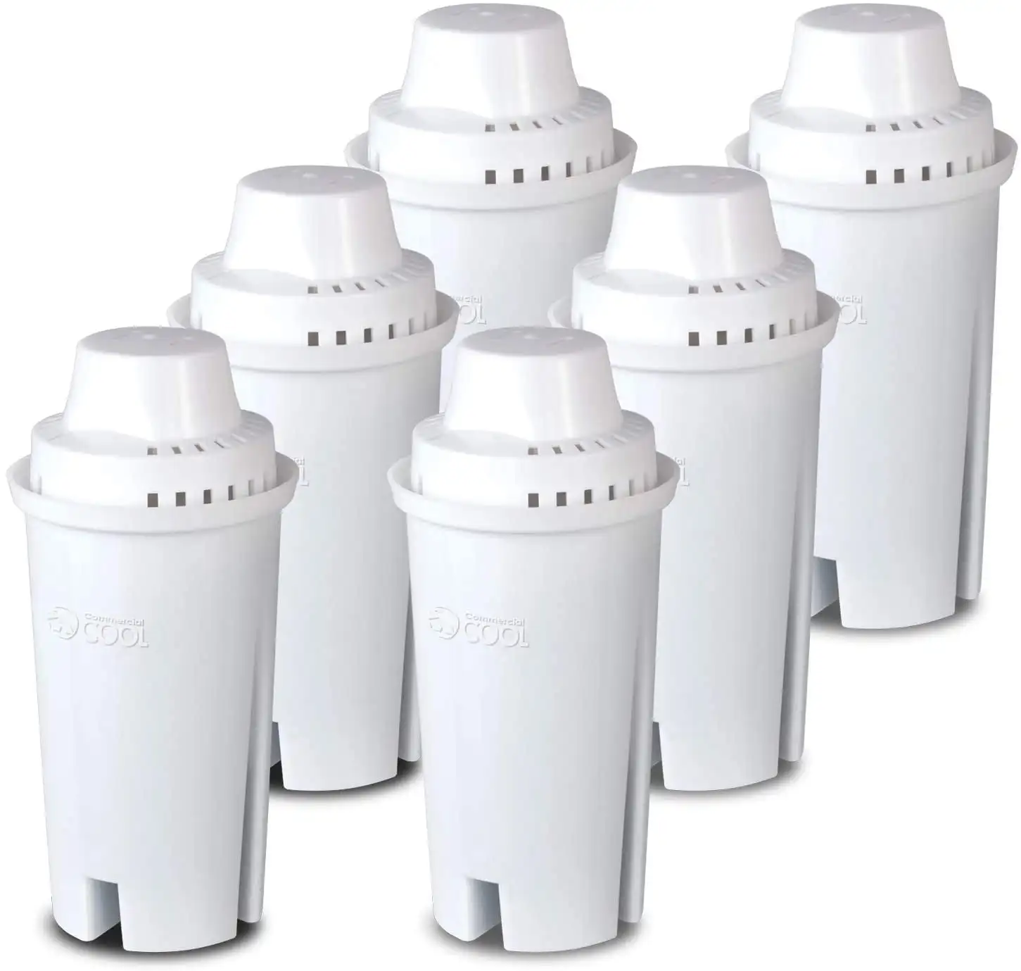 

CCWFB6 Water Filter Replacements, White, 6 Pack