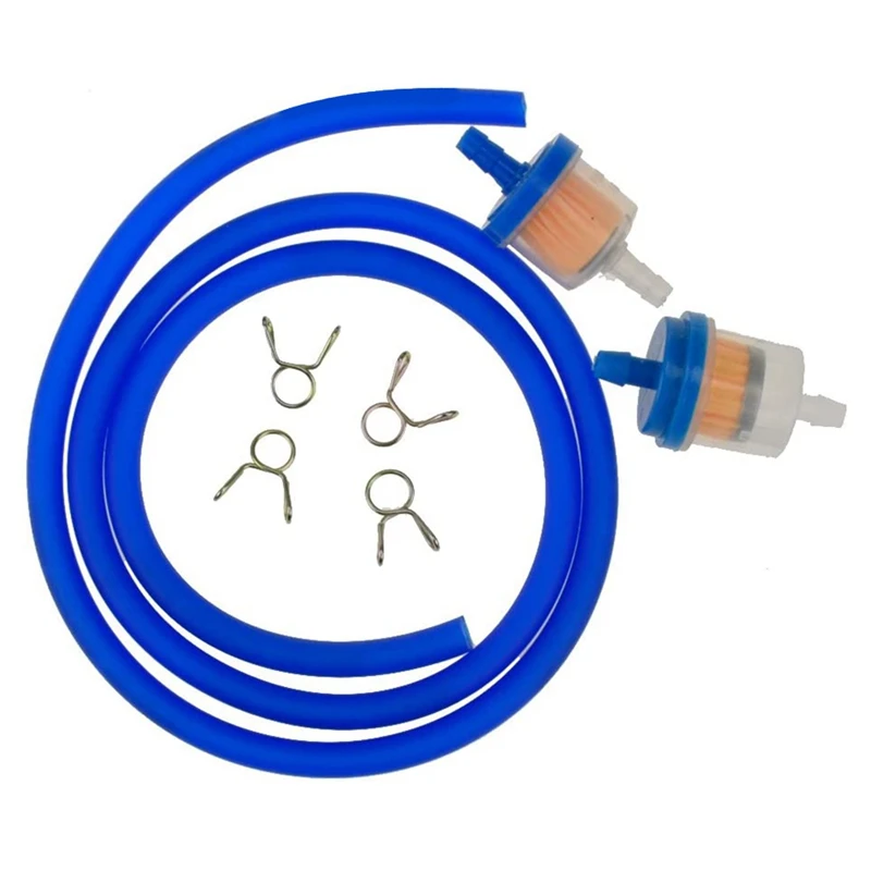 Шланг газового топливного фильтра с зажимами для китайского GY6 50Cc 150Cc 139QMB 157QMJ Tao