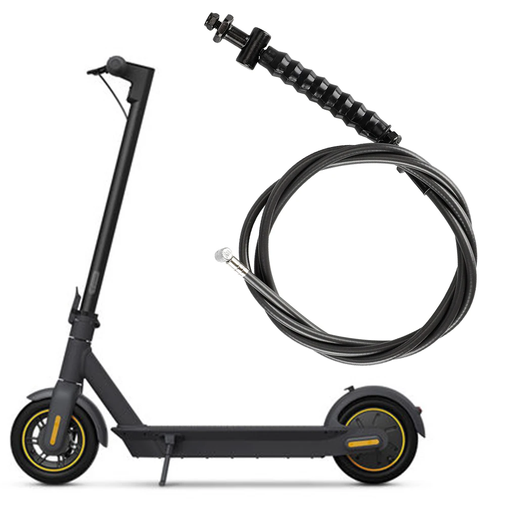 

Brake Cable Brake Line Fittings Front Wheel Accessories Black Electric Scooter For NINEBOT MAX G30 Parts Steel+PC