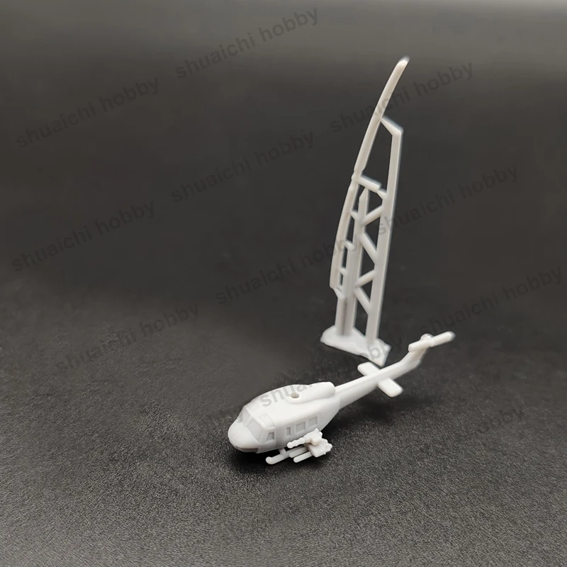 5 компл. 1/700 400 350 масштаб UH-1 Huey многофункциональные военные вертолеты