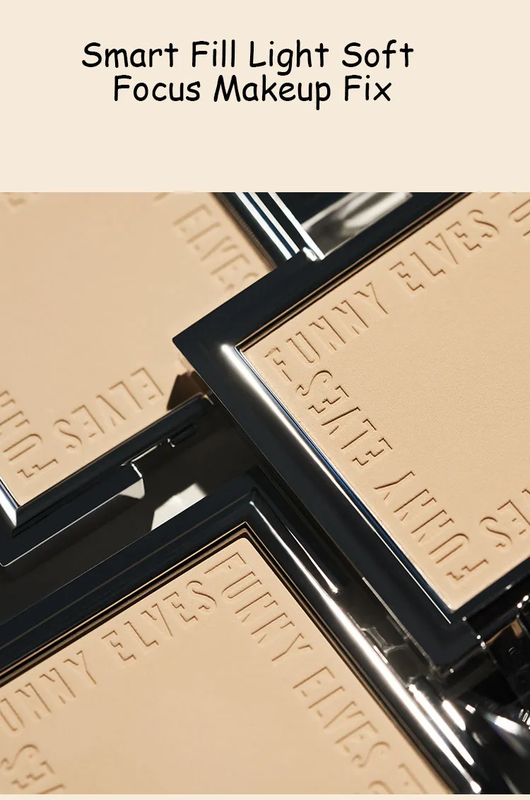 Funnyelves мягкая фокусировка пудра контроль жирности макияж сухая и влажная