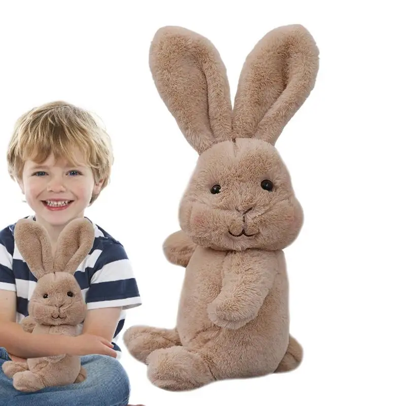

Cute Rabbit Plush Toy Cartoon Stuffed Animals Long Ear Bunny Soft Stuffed Sleeping Companion Doll Children Boy Girl Gift