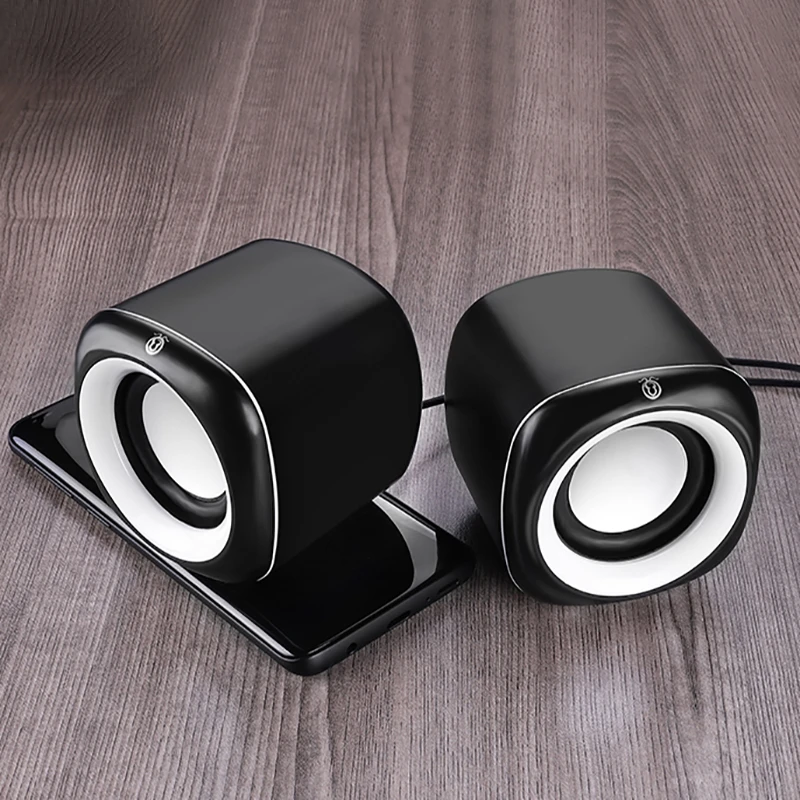 

Mini Computer Speaker Universal USB Speaker 3.5mm Pulg Mini Music Stereo Speakers For Multimedia Desktop Computer Notebook