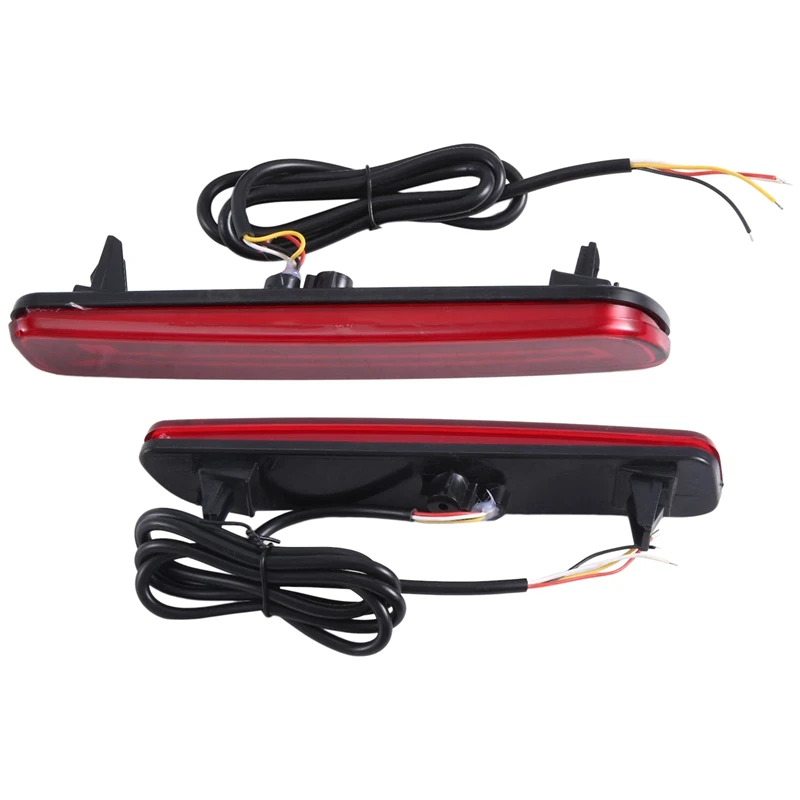 Автомобильный светодиодный задний тормозной бампер отражатель противотуманный