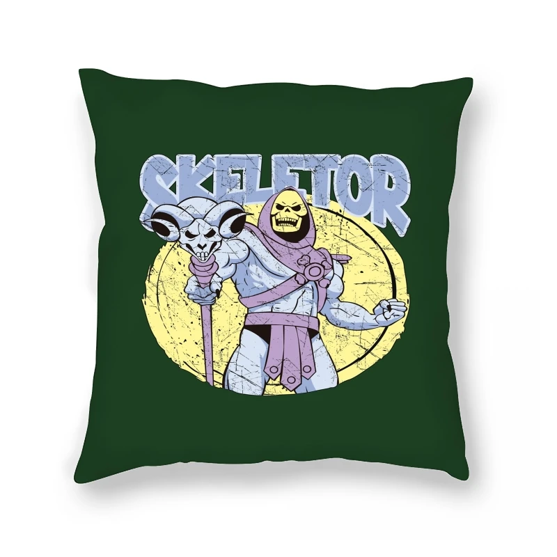 

SKELETOR SKELETOR Pillow Case Funny Graphic Beach Guys Punk Designer Streetwear