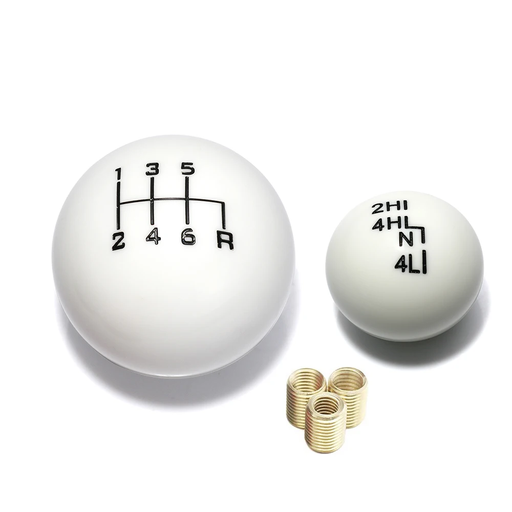 

for Jeep/Wrangler 'YJ's "TJ's"&"JK's" Ball Style 6 Speed Transfer Case Gear Shift Knob Head