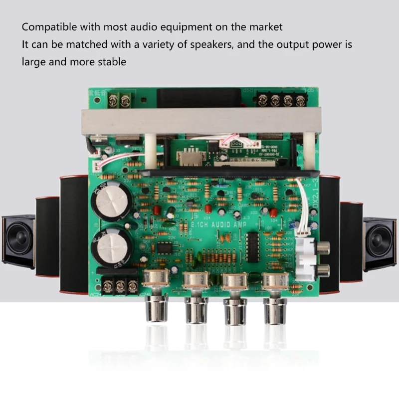 Плата усилителя DX-2.1 AC18-26V 80 Вт + частота 20 кГц