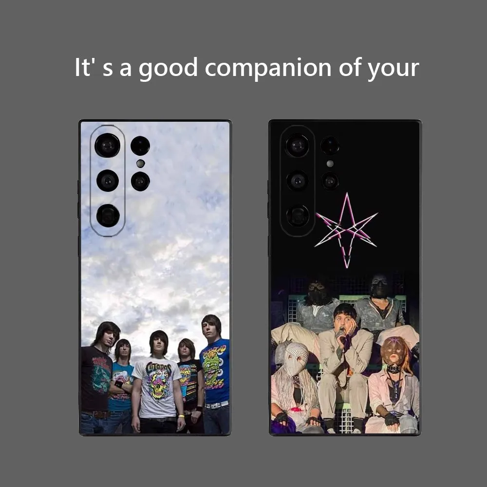 Bring Me The H-Horizons BMTH Phone Case For Samsung Galaxy S25 Ultra S22 S23 S24 S21 S20 5G Protective Soft Silicone TPU F