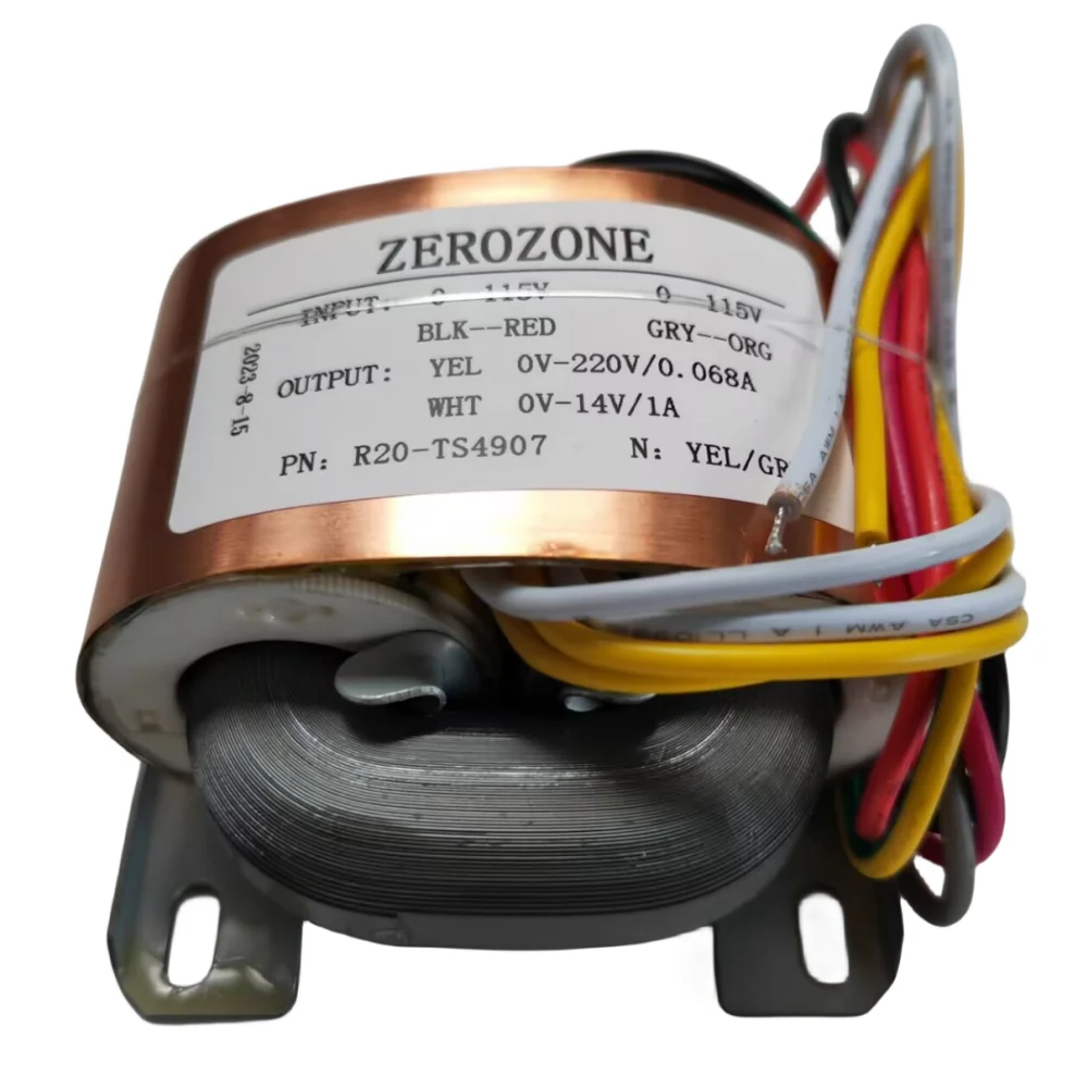 ZERO-ZONE 30VA 30W R-core to PRT Трансформатор Вход 0-115Vx2 или 230V ...