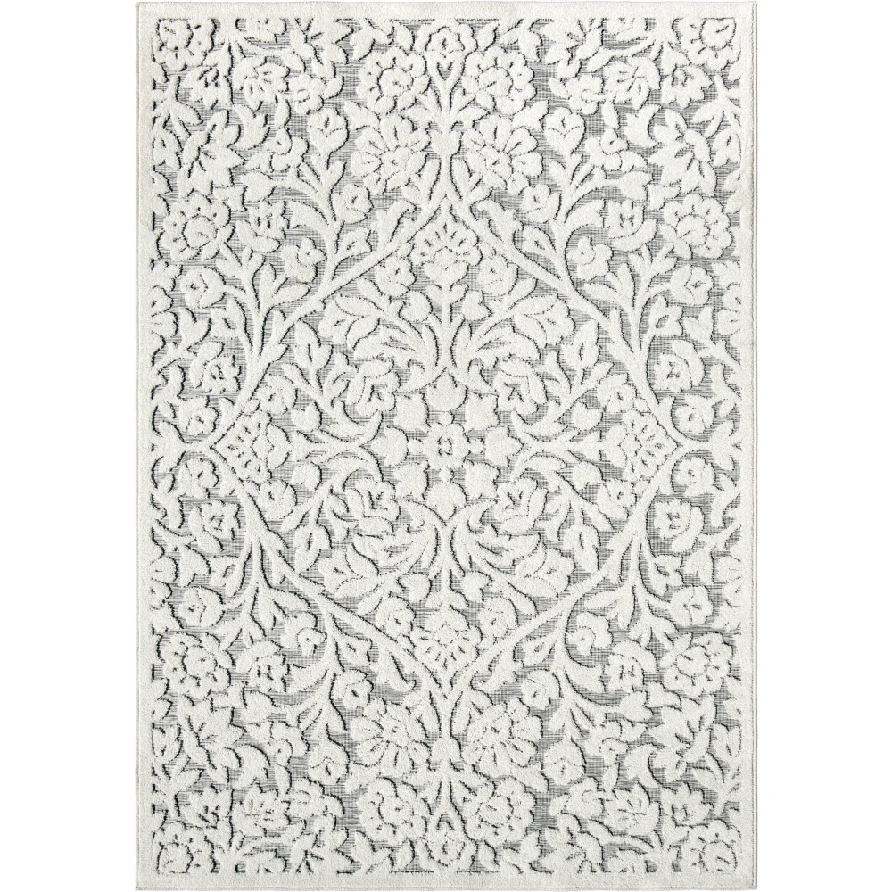 

My Texas House Rosalie Indoor- Outdoor Area Rug, Natural Silverton, 5'3" x 7'6"