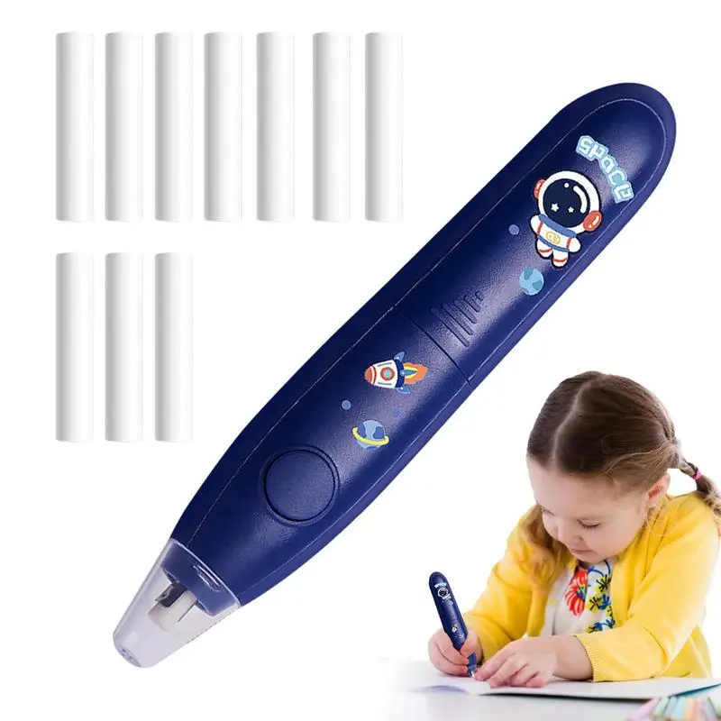 

Ластик Электрический на батарейках с 10 сменными элементами