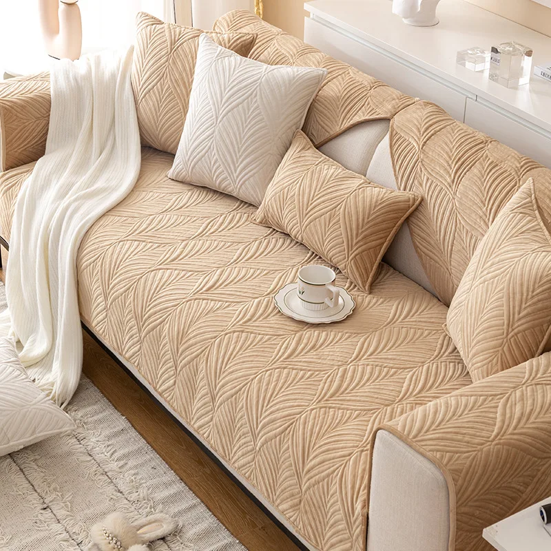 Чехол для дивана нескользящий утолщенный чехол в европейском стиле 9 видов