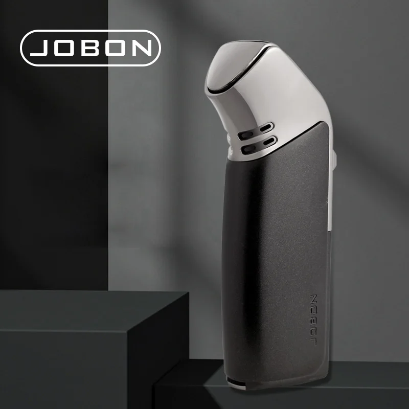 JOBON ветрозащитная надувная зажигалка с тремя синими пламеями нижняя часть резака