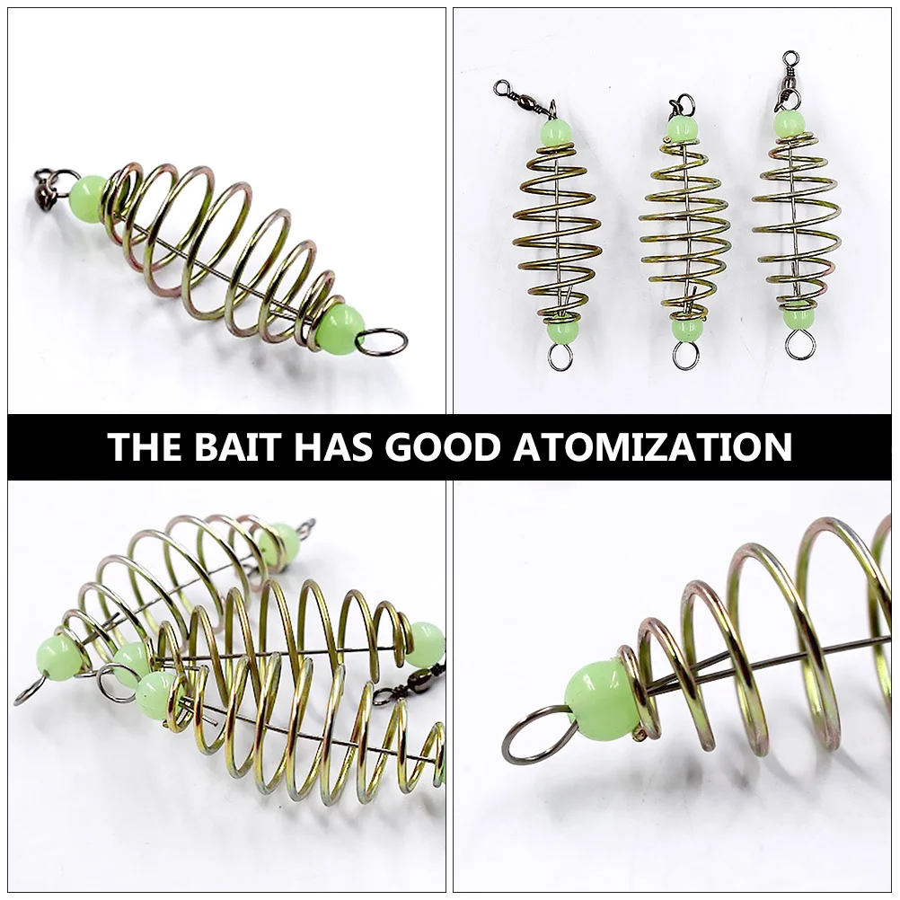 24 шт. пружинная приманка рыболовная клетка ловушка аксессуары для инструментов