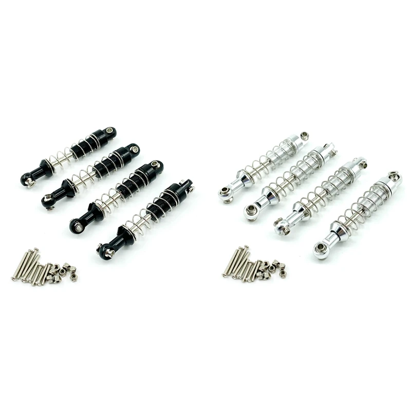 

2Set For MN D90 MN-90 MN99S WPL C14 C24 C34 RC Car 4Pcs Metal Shock Absorber Damper Upgrade Parts,5 & 3