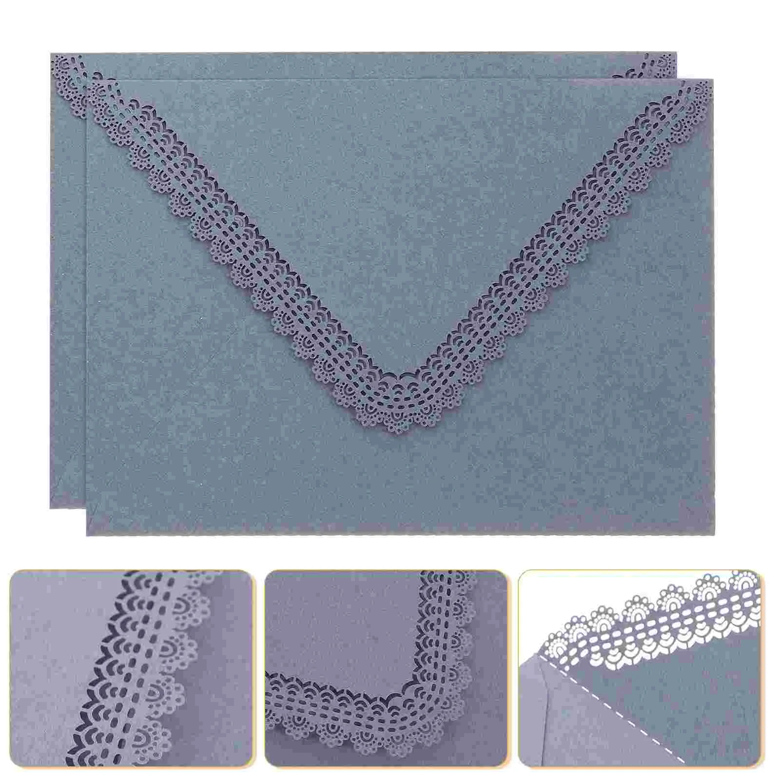 

Envelopes Invitation Wedding Invitationsbirthday Paperhollow Pocketkraft Suppliesgift Postcard Greeting You Thanklace Bridal