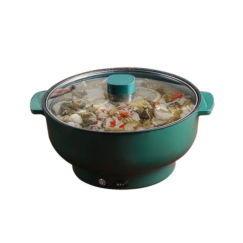 

DMWD Multifunction Rice Cooker Electric Skillet Noodle Cooking Pot Egg Omelette Frying Pan Mini Hotpot Food Steamer Soup Heater