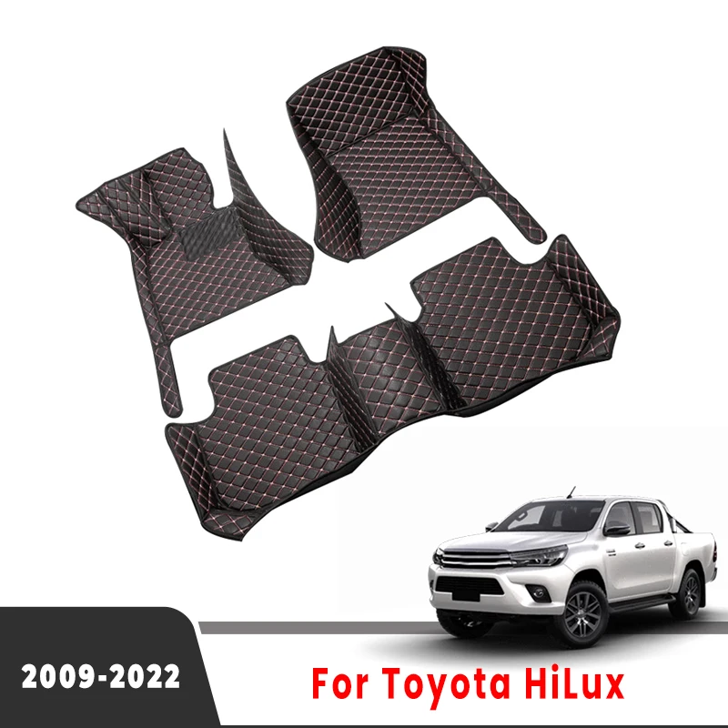 

Car Floor Mats For Toyota Hilux 2022 2021 2020 2019 2018 2017 2016 2015 2014 2013 2012 2011 2010 2009 Custom Carpets Cover Rug