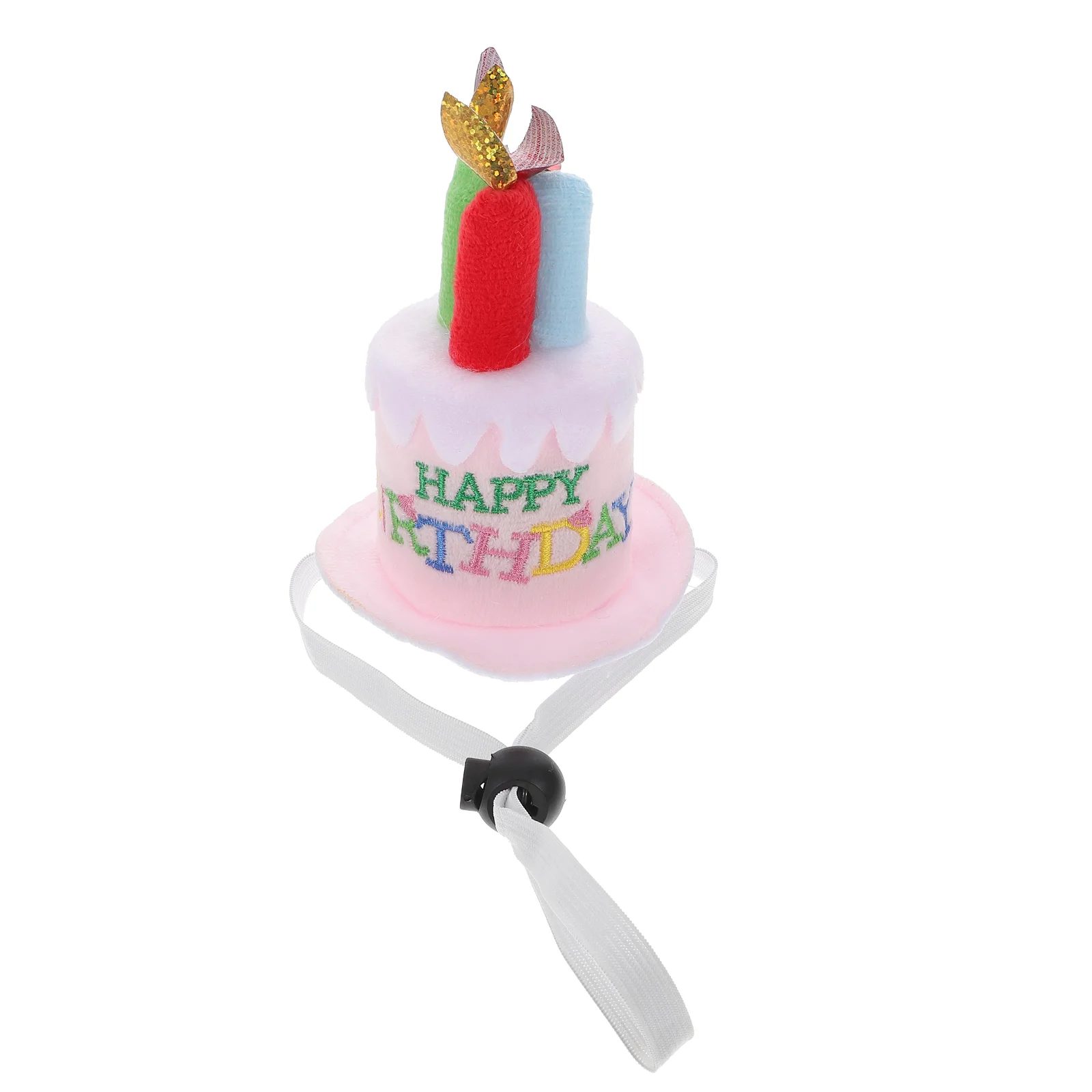 

Birthday Hat Cake Happy Plush Hats Partyaccessories Hair Headband Tiara Dress Fancy Fabric Hairband Cap Gifts Headbands Headwear