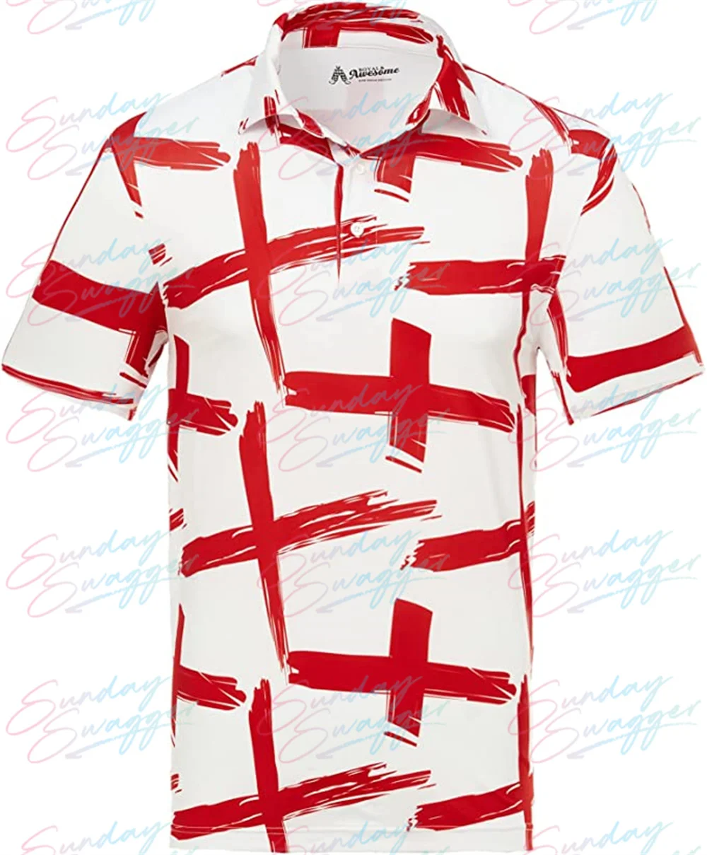 Sunday Swagger New Summer Golf Wear Men Short Sleeve Polo Shirts Tops Breathable Table Tennis Clothing Fashion Outdoor Sports