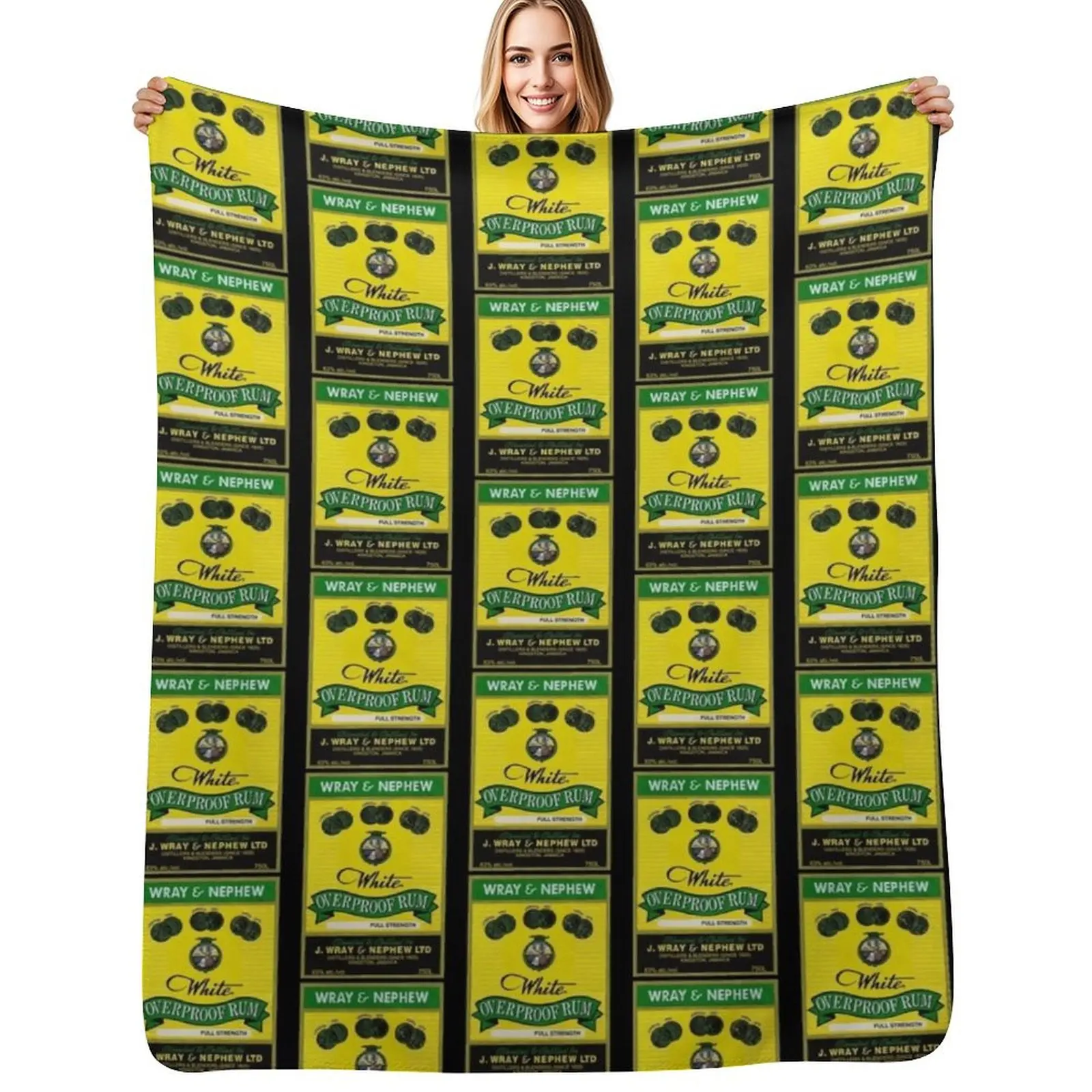 Фото Плед Wray & Nephew, теплое декоративное одеяло для украшения гостиной №1