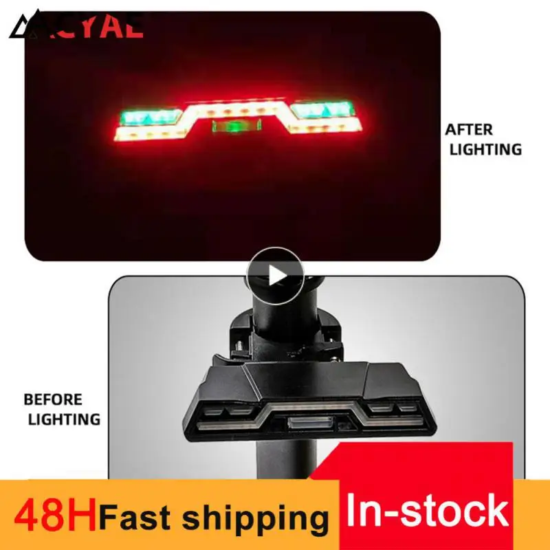 

Bicycle Rear Light USB Charge Wireless Remote Control Mountain Bike Steering Tail Lamp Bike Safety Night Riding Warning Light
