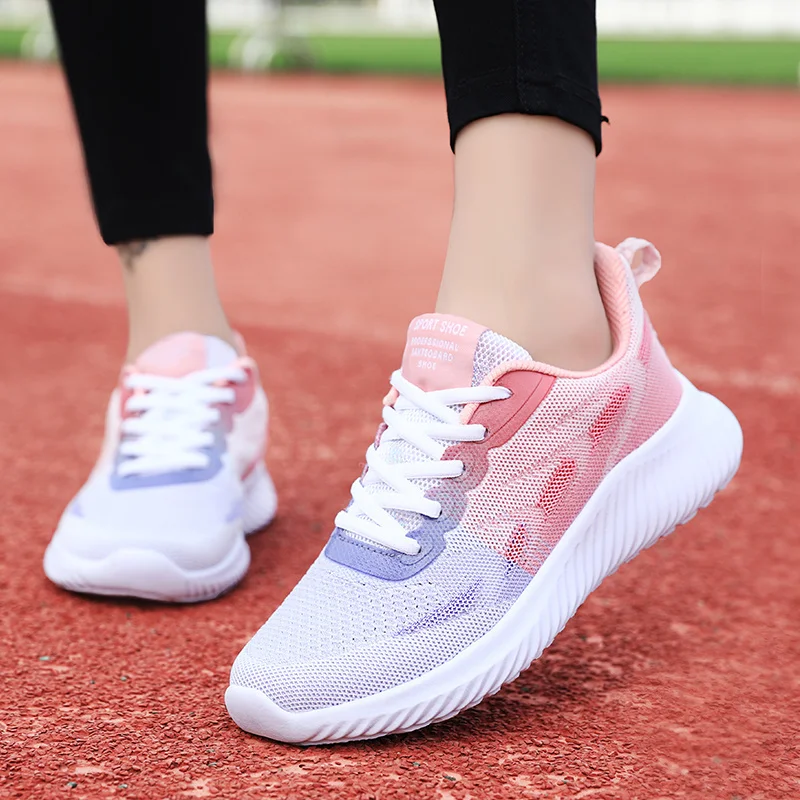 Xiaomi SALUDAS Women's Sneakers Running Shoes Breathable Mesh Casual Shoes Lightweight Comfortable Walking Shoes Women Shoes