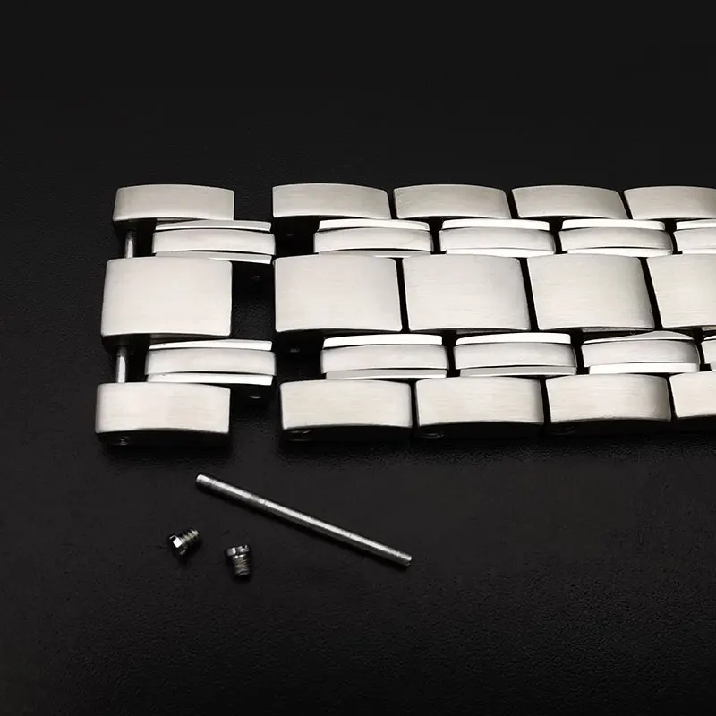 High Quality Stainless Steel Solid Watch Band Links For  Seamaster 300 M Watch Parts Strap Links 20mm