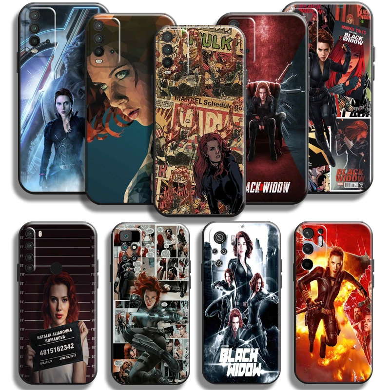 

Avengers Black Widow For Xiaomi Redmi Note 10 5G 10S 10T 9 9S 9T 8 8T Pro Redmi 10 9 9AT 9T 9C 8 8A Phone Case Soft