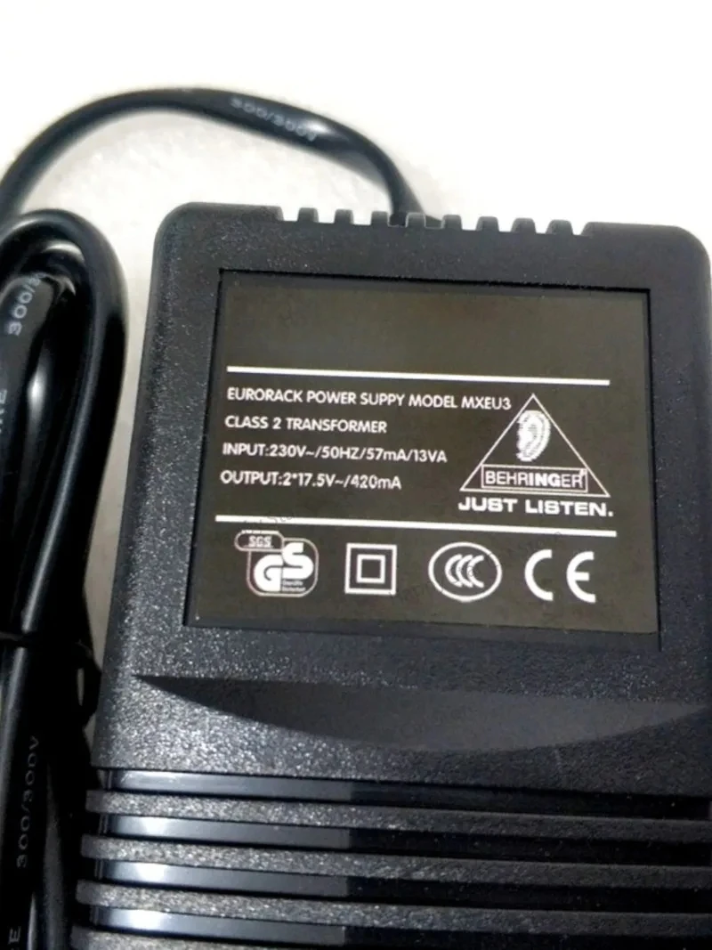Фото Новый внешний адаптер питания XENYX с 3 контактами для микшеров BEHRINGER 1002, 1202, UB502, 802 №2