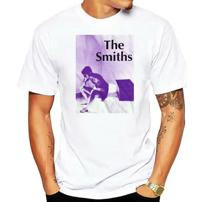 

The Smiths William Morrissey Unisex T shirt All Sizes Grey & White