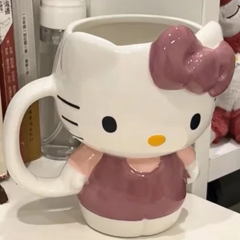 Hello Kitty Sanrio Plush and Bow Tie Mug 2