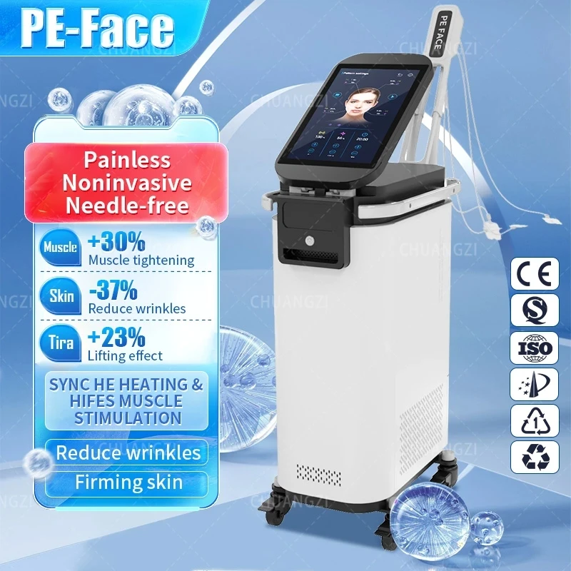 

2023 New Technology High Frequency Anti Aging and Wrinkle Removing Electromagnetic Wave Facial Lifting and Firming RF Beauty EMS