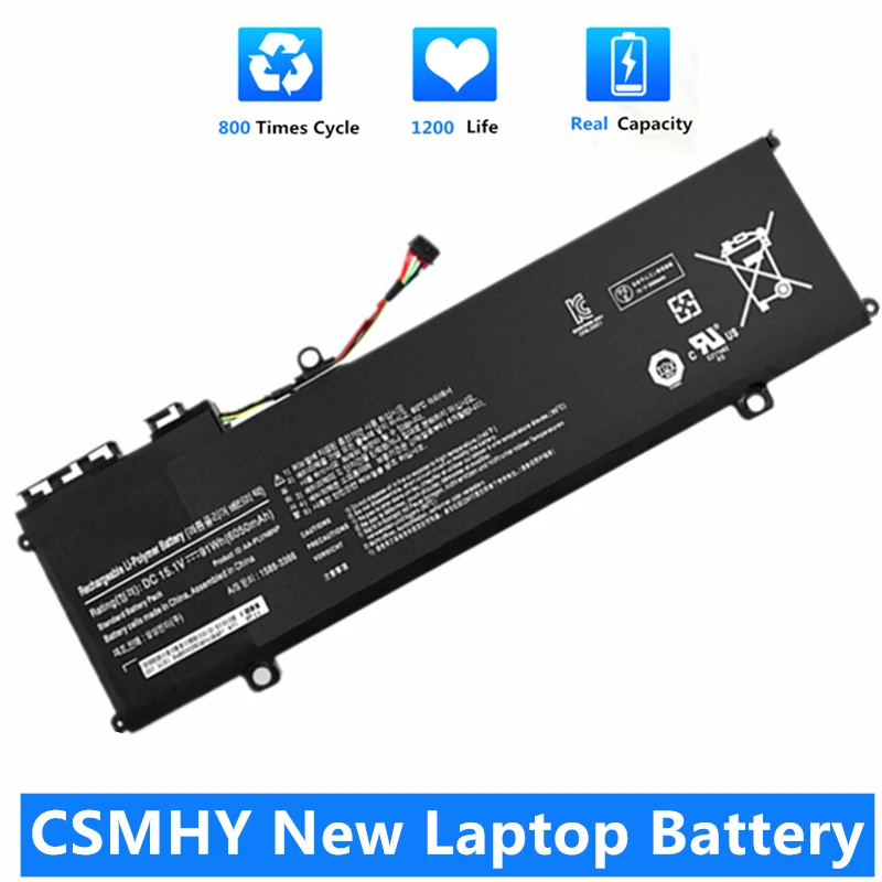 CSMHY Новый аккумулятор для ноутбука Samsung ATIV Book 8 Touch 780Z5E 780Z5E-S01 NP780Z5E 870Z5G NP870Z5G 870Z5E NP870Z5E NP870Z5E