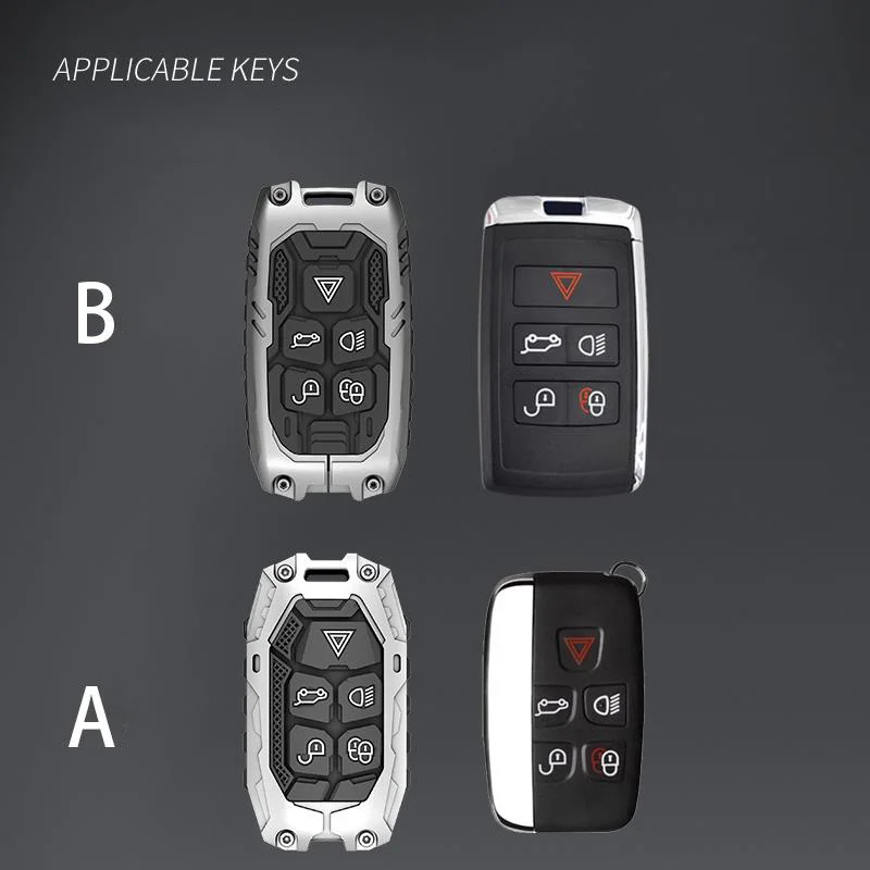 Фото Чехол для дистанционного ключа автомобиля для Land Rover Range Rover Sport Evoque Freelander Velar Discovery 4, Jaguar XE XJ XF, гитара №2