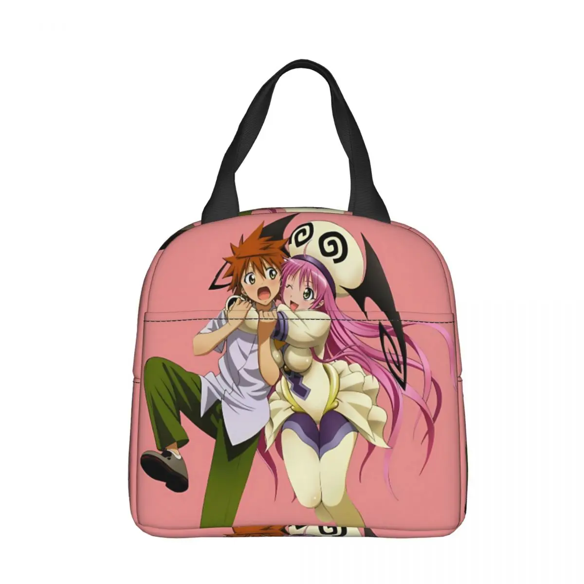 

Lala & Yuki Lunch Bag box Anime To Love Darkness Children Aluminum Bag Foil Portable Lunchbox