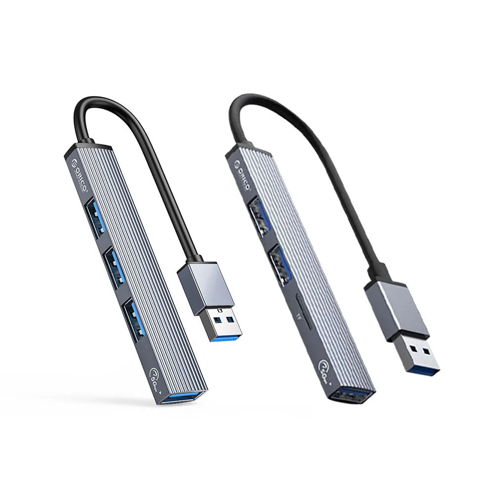 USB-разветвитель ORICO из алюминиевого сплава с 4 USB-портами |