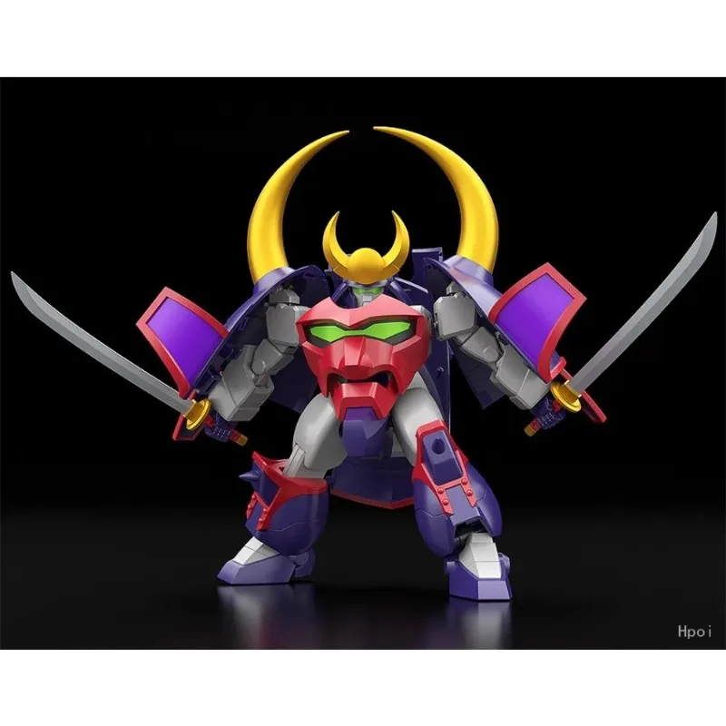 Фото В наличии Оригинальная сборная модель GSC MODEROID Madou King Granzort Musha Metal, 12 см, ПВХ, подвижная, аниме-меха, коллекционная игрушка №4