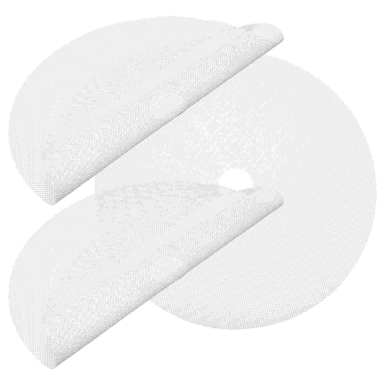 

3 Pcs Fruit Dryer Mat Dehydrator Mats Jerky Silicone Pad Baking Steamer Silica Gel Circle Tray