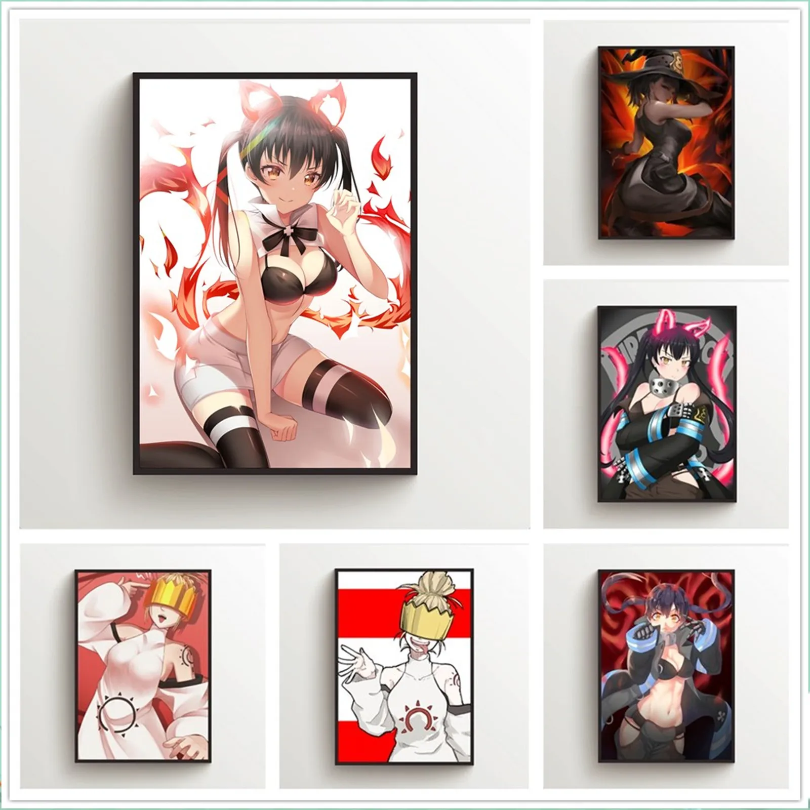 Картина на холсте аниме постеры без шоубутай хаума ретро постер Настенный декор настенное Искусство Картина декор комнаты домашний декор